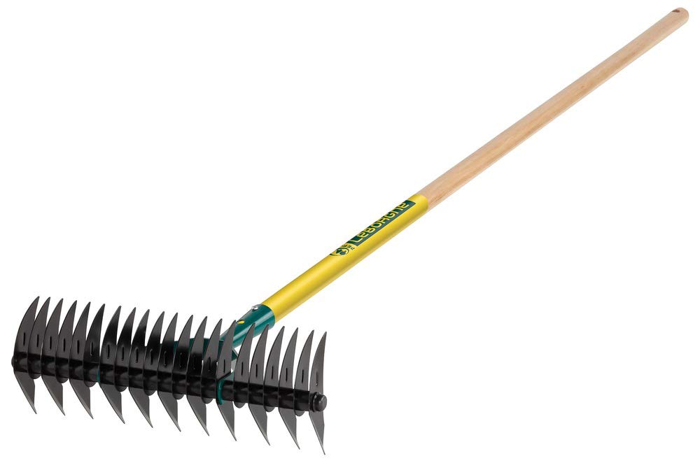 leborgne-460321-scarificateur-32-dents-acier-avec-manche-38-cm image 1