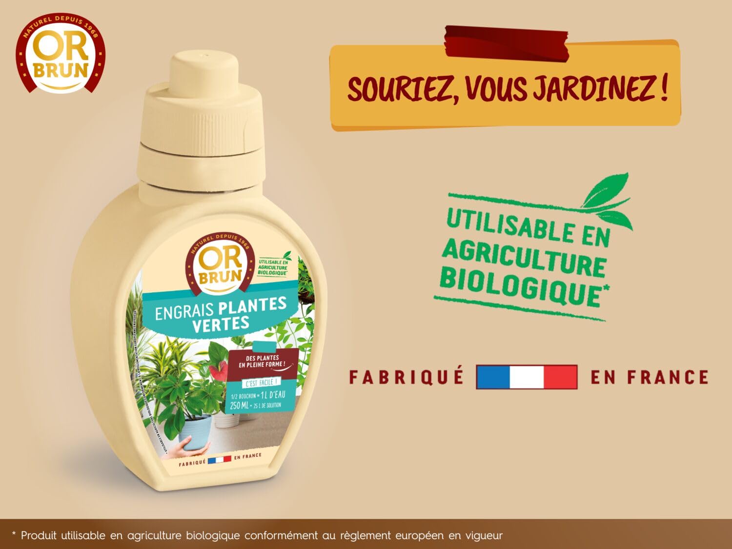 or-brun-engrais-plantes-vertes-liquide-250ml image 3