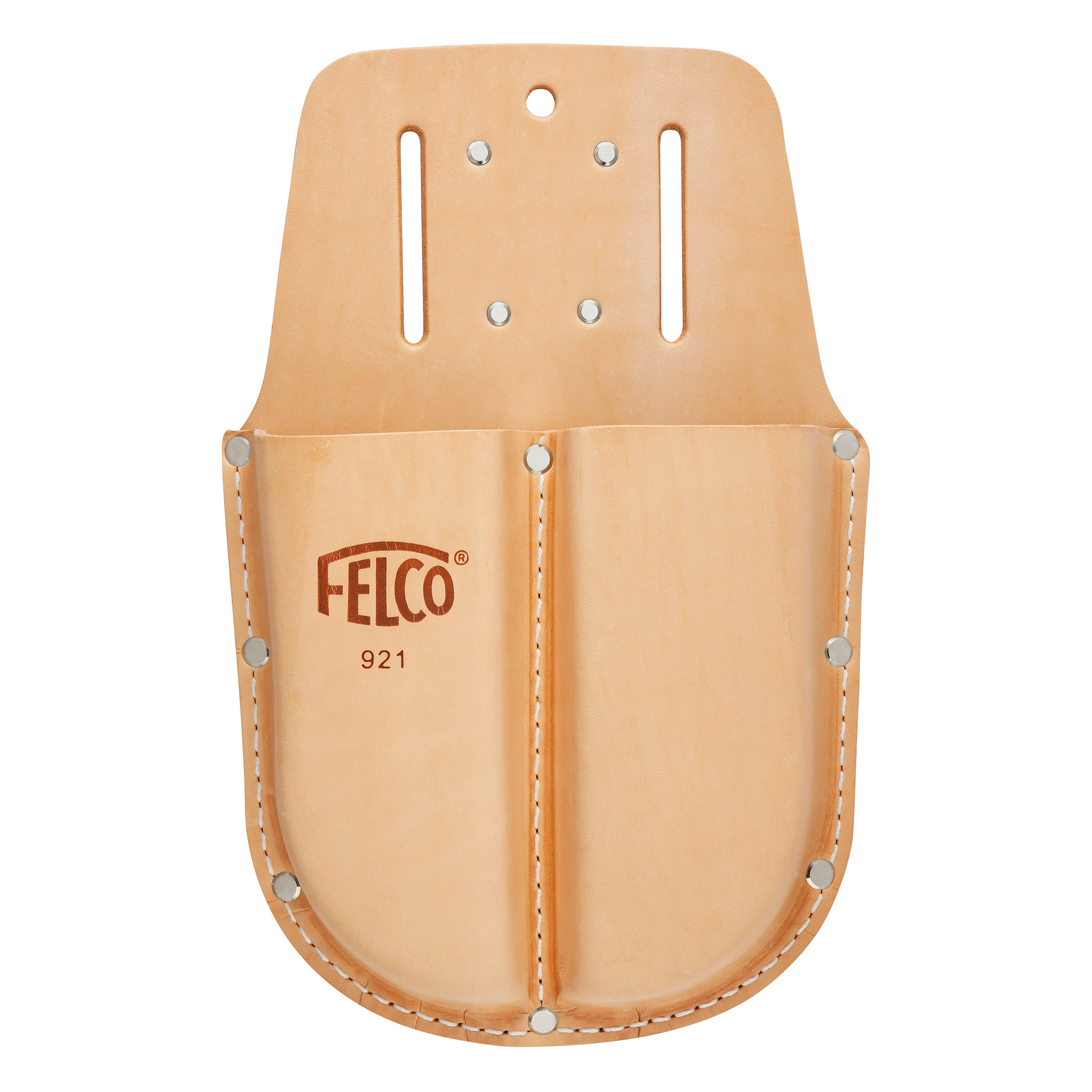 felco-921-tui-double-en-cuir-v-ritable-pour-s-cateur-et-scie image 1