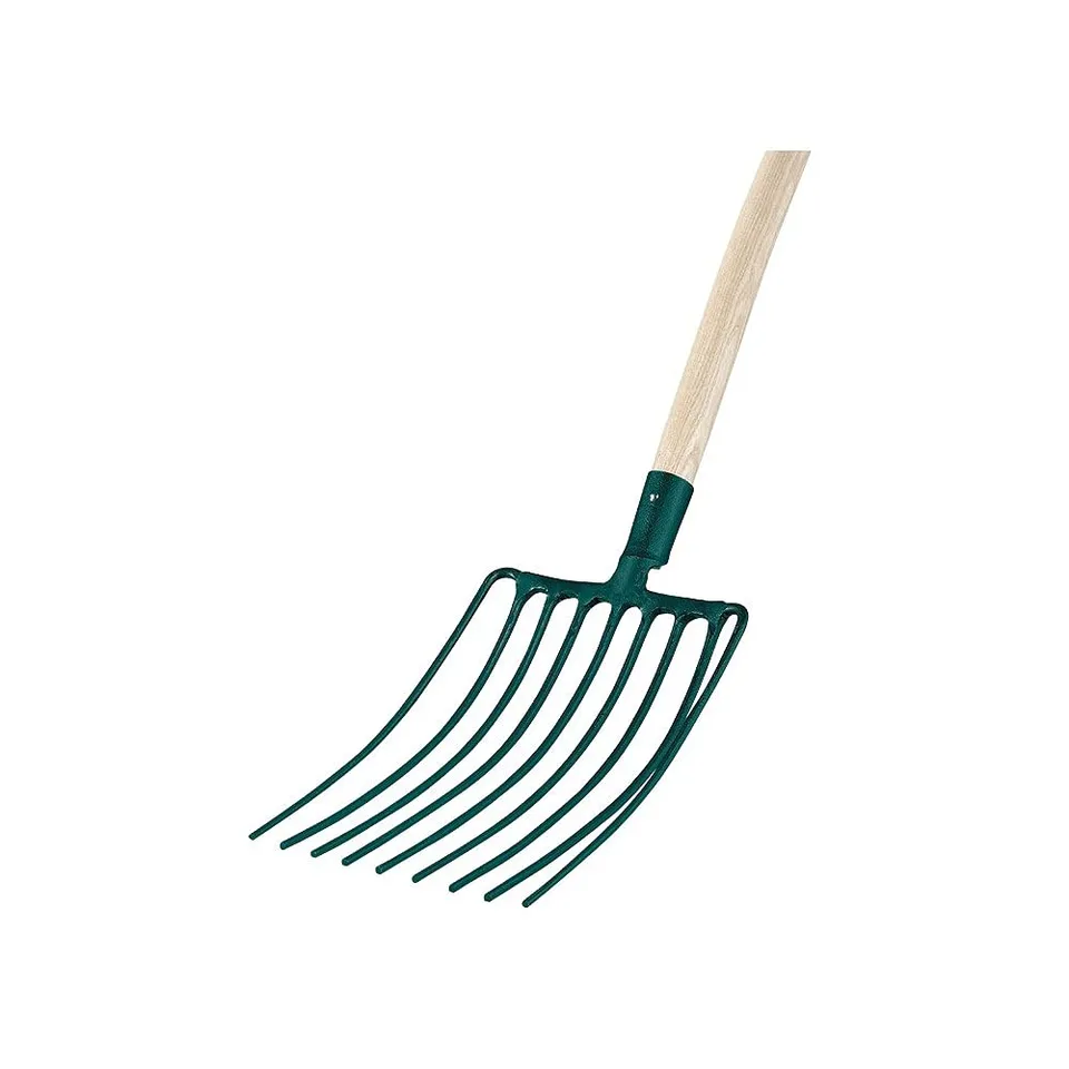 leborgne-fourche-cailloux-9-dents-manche-bois-166-cm image 1