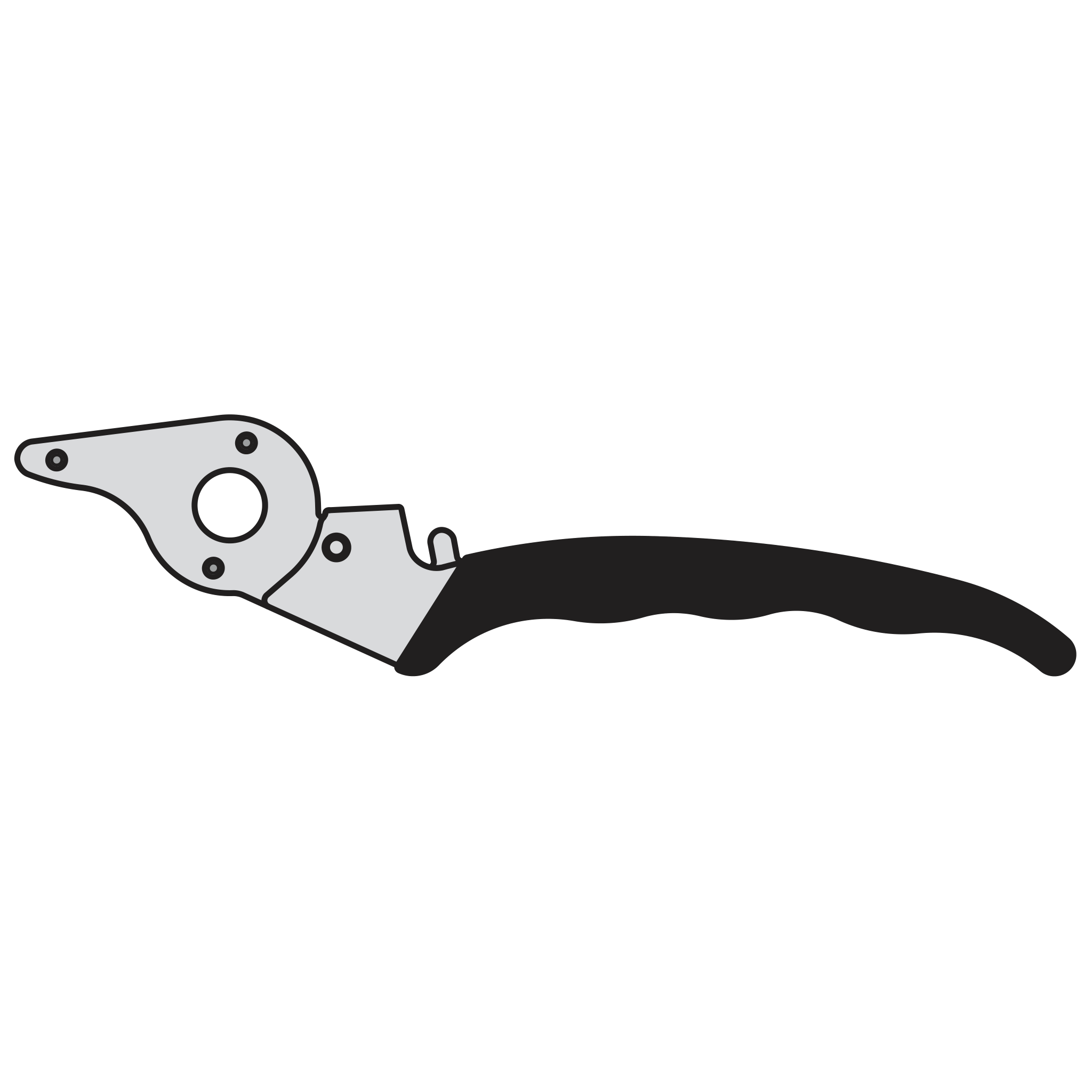 felco-11-1-jeu-de-poign-es-complet-sans-lame image 1