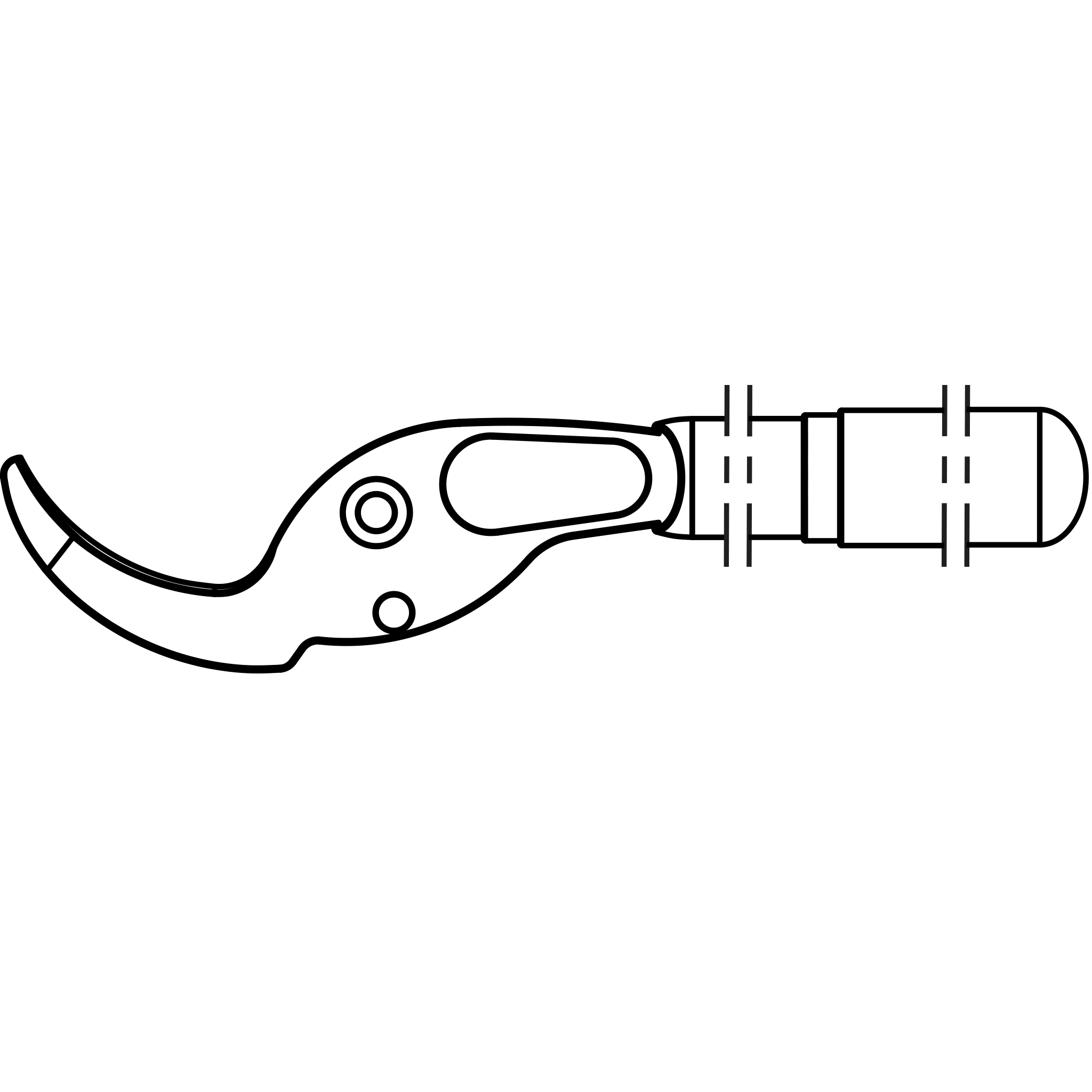 felco-220-1-poign-e-avec-contre-lame-poign-e-de-rechange-pour-felco-220 image 1