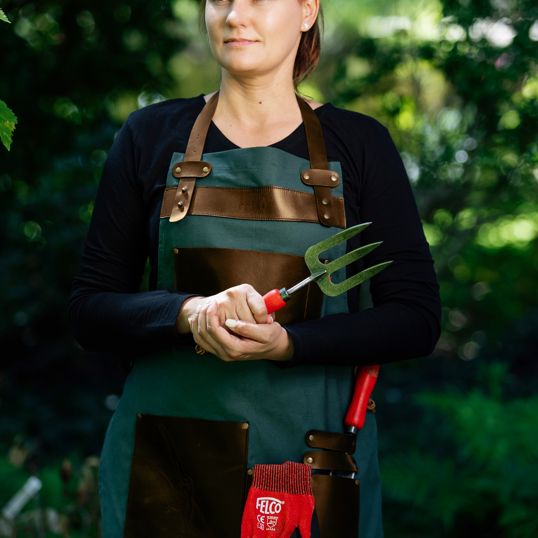felco-490-tablier-de-jardinage-tablier-potager-poche-s-cateur image 3