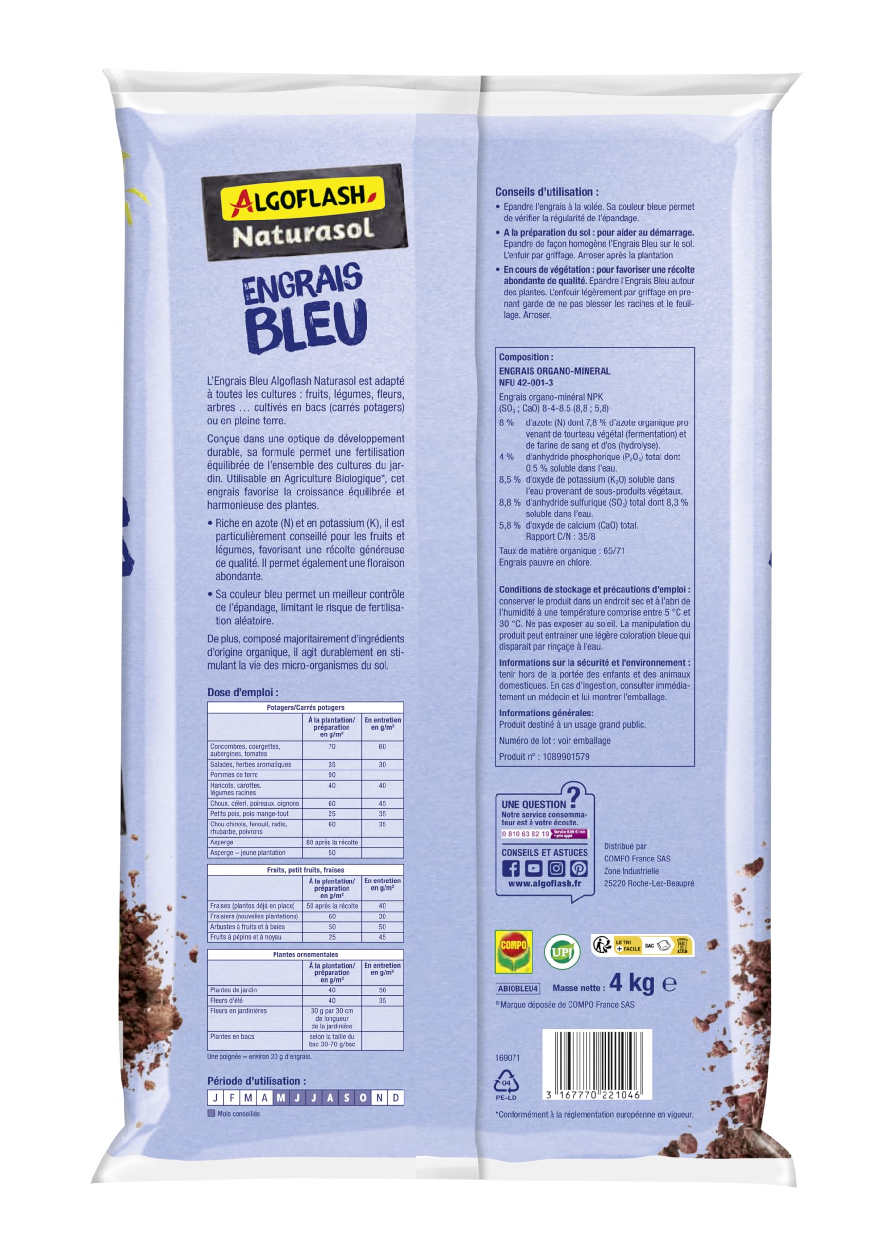 algoflash-naturasol-engrais-bleu-uab-4-kg-engrais-organo-min-ral-npk-8-4-8-toute image 2