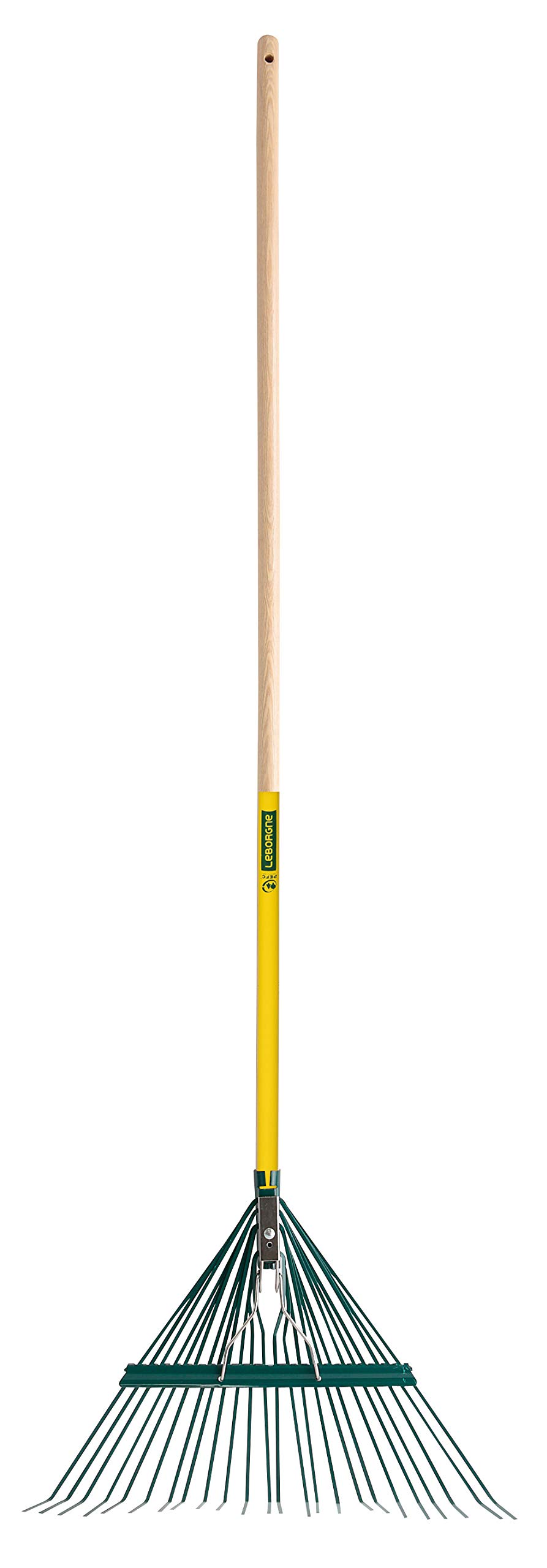 leborgne-duopro-balai-acier-renforc-fil-plat-24-dents-manche-bois-172-cm image 1