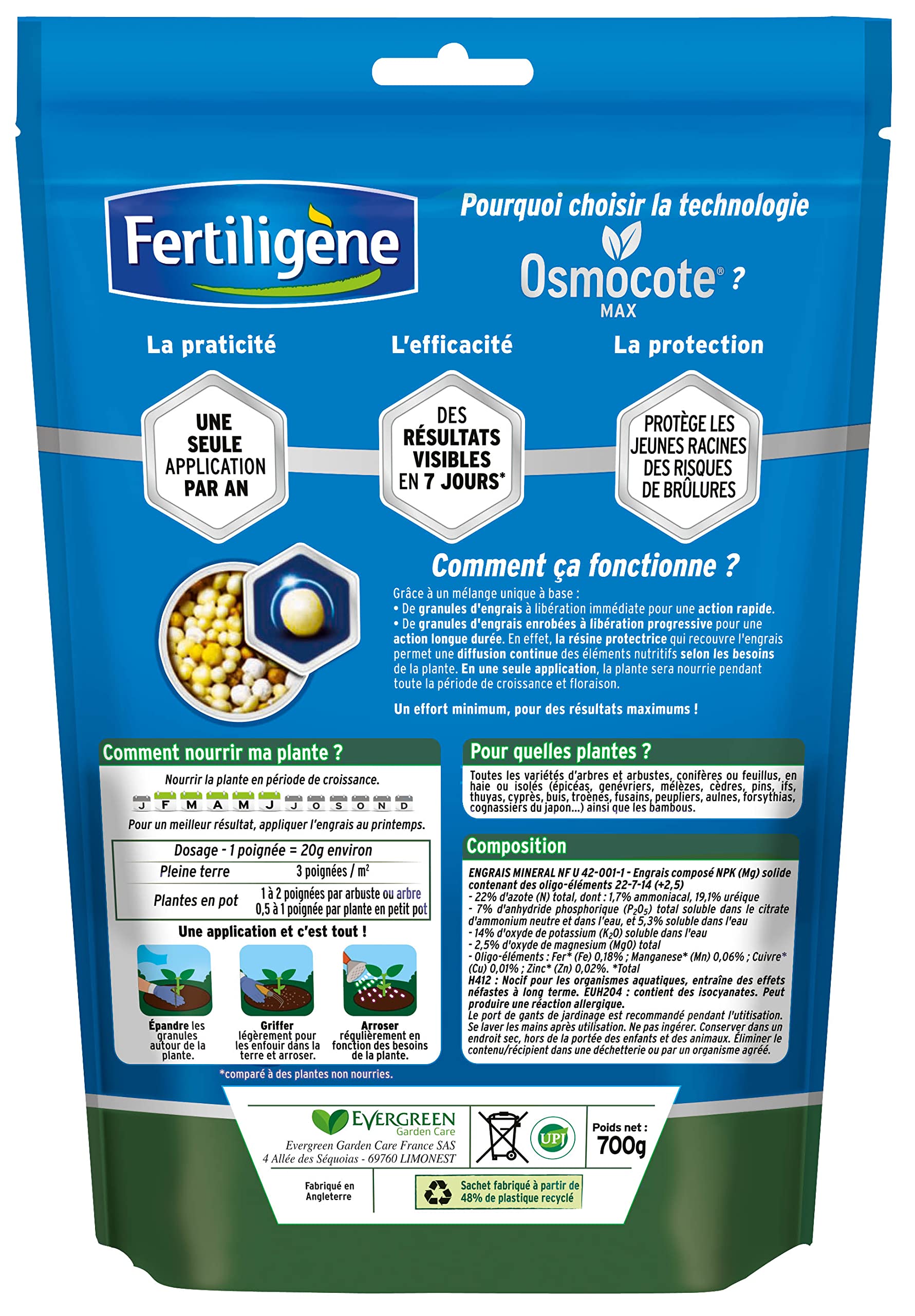 fertilig-ne-engrais-arbres-arbustes-haies-osmocote-max-700-g-action-1-an image 2