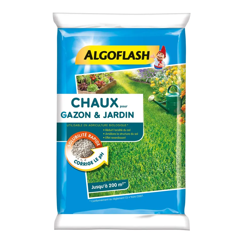 algoflash-achau10-chaux-gazon-et-jardin-10-kg-jusqu-200-m image 1