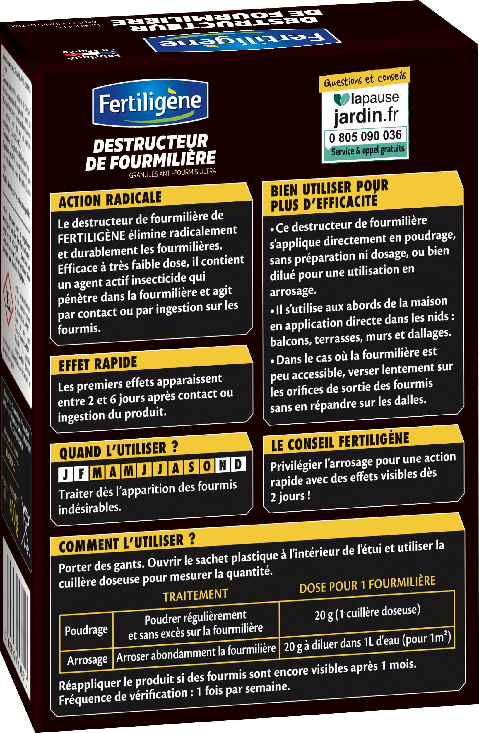 fertilig-ne-destructeur-de-fourmili-res-action-choc-48h-400-g image 2