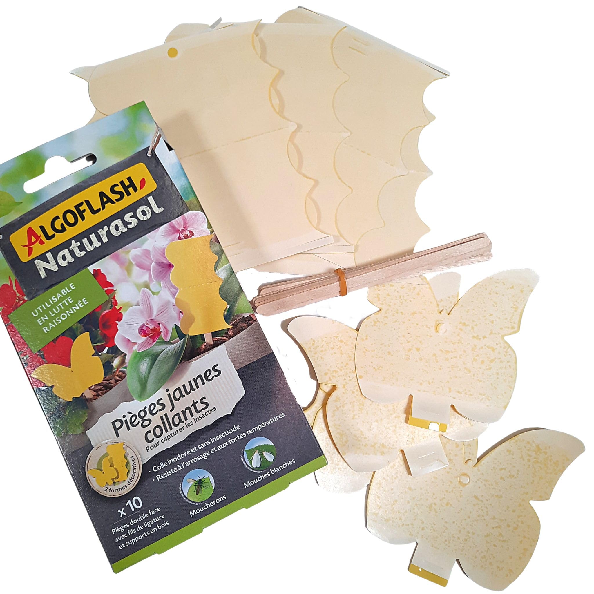 algoflash-naturasol-pi-ges-jaunes-collants-x10-anti-moucherons-sans-insecticide image 5