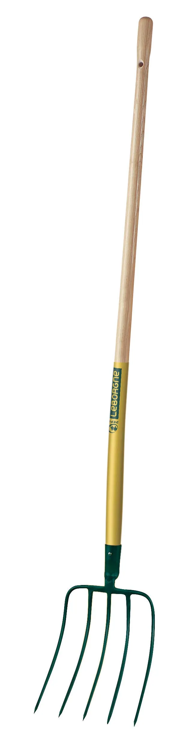 leborgne-fourche-fumier-ma-s-5-dents-30-cm-manche-bois-168-cm image 1