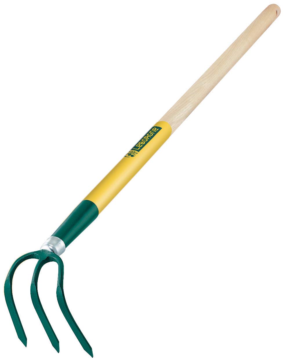 leborgne-fourche-b-cher-dame-4-dents-fourche-l-g-re-acier-forg-manche-bois-100-c image 3