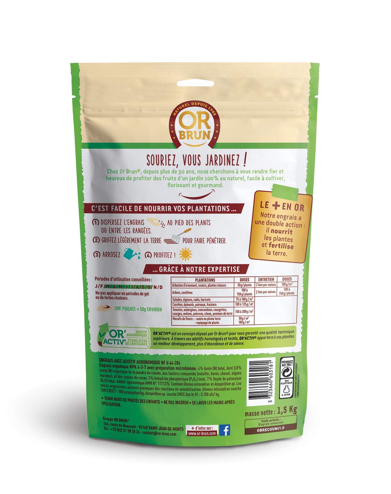or-brun-engrais-universel-uab-or-activ-1-5-kg image 2