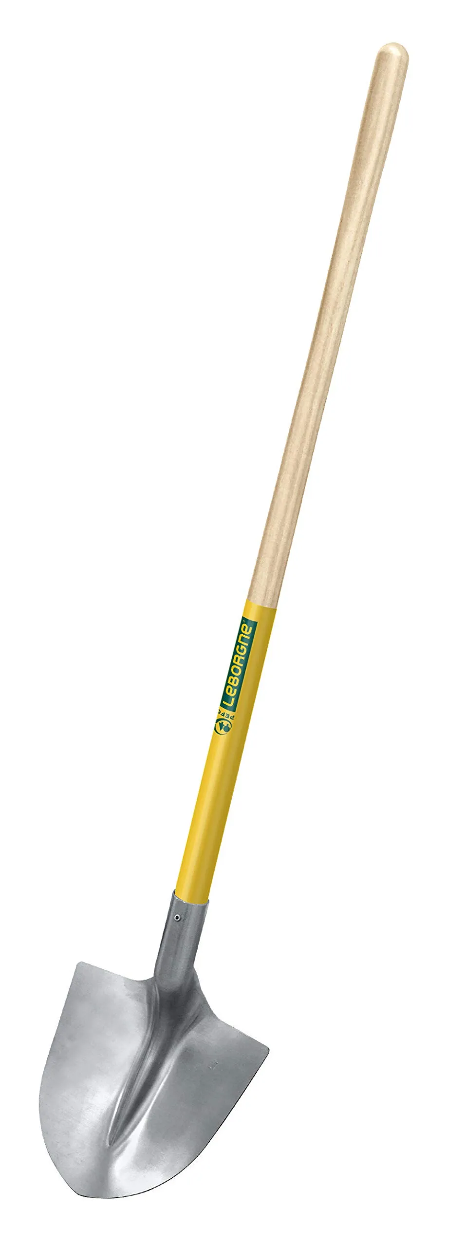 leborgne-pelle-maniplus-29-cm-aluminium-manche-bois-163-cm image 1