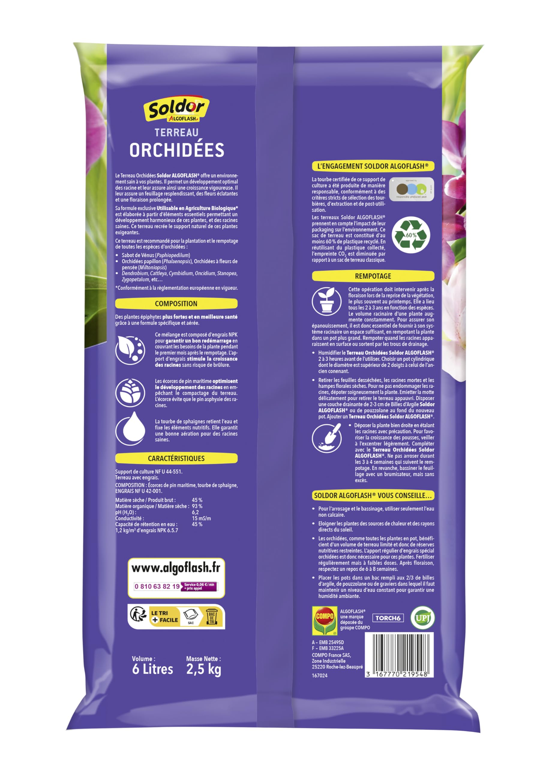algoflash-torch6-terreau-orchid-es-uab-6-l image 2