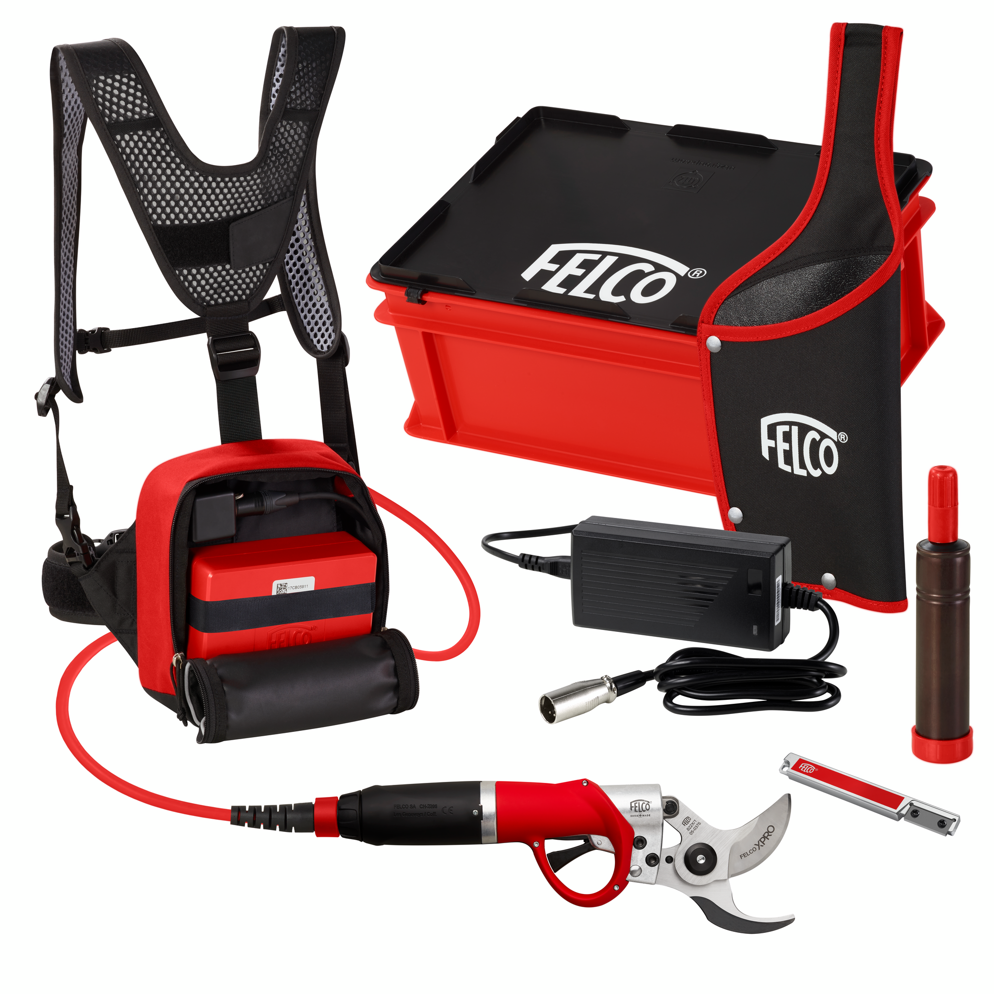 felco-822-s-cateur-lectrique-professionnel-coupe-bois-dur-45-mm image 1