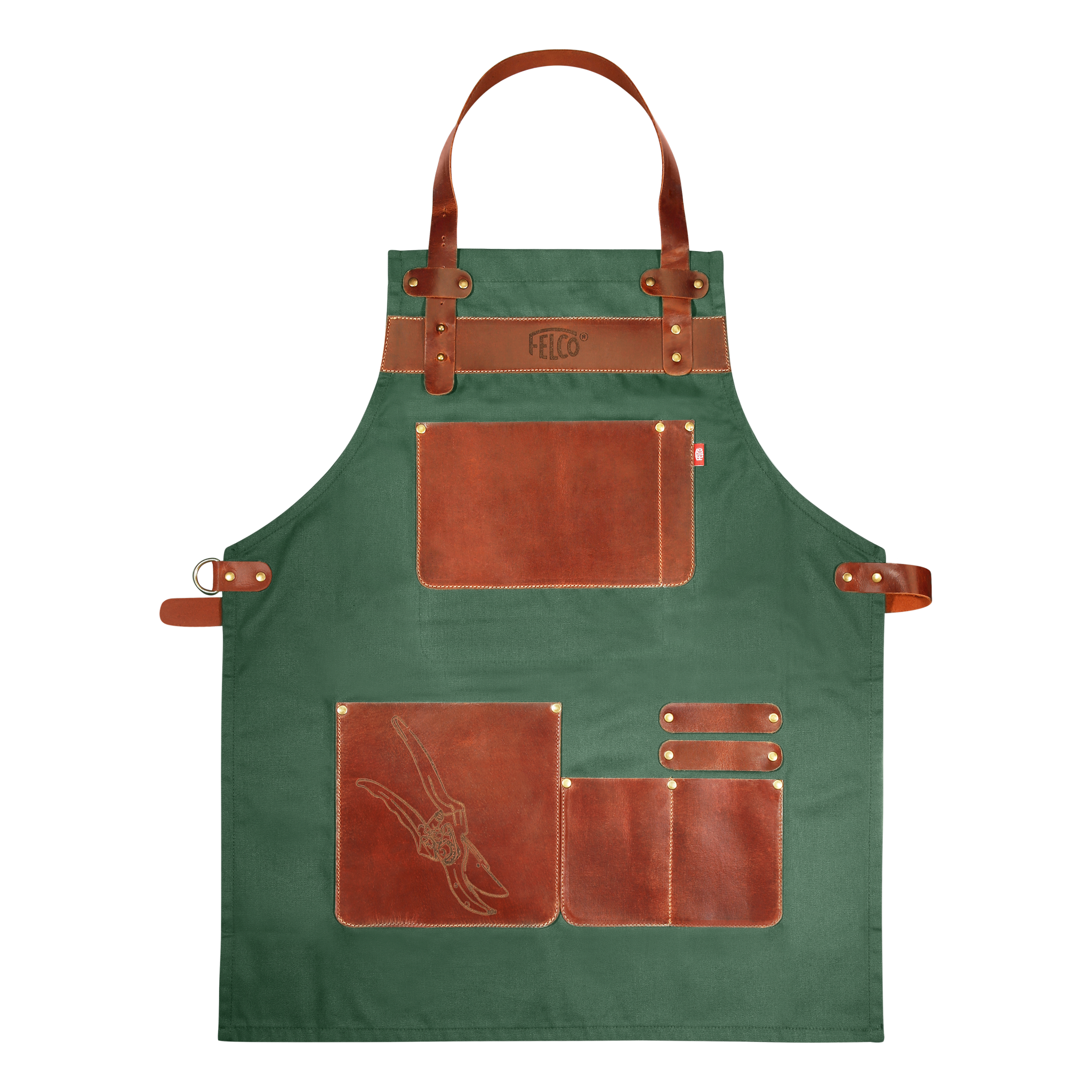felco-490-tablier-de-jardinage-tablier-potager-poche-s-cateur image 1