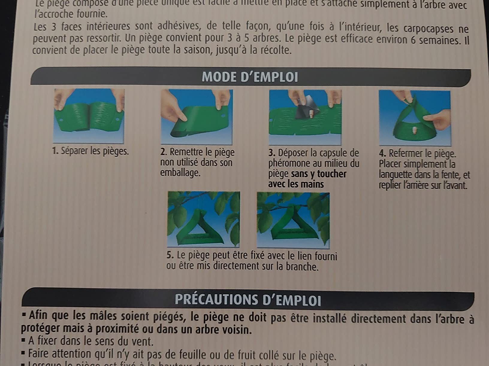Efficace en verger