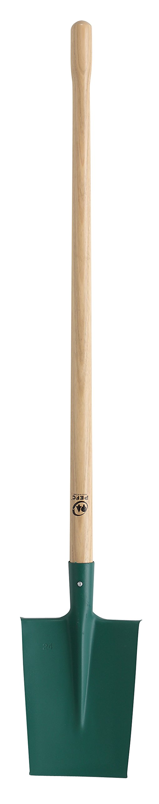 leborgne-fourche-b-cher-dame-4-dents-fourche-l-g-re-acier-forg-manche-bois-100-c image 2