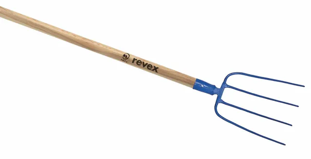 revex-fourche-fumier-4-dents-30cm-fourche-forg-e image 1