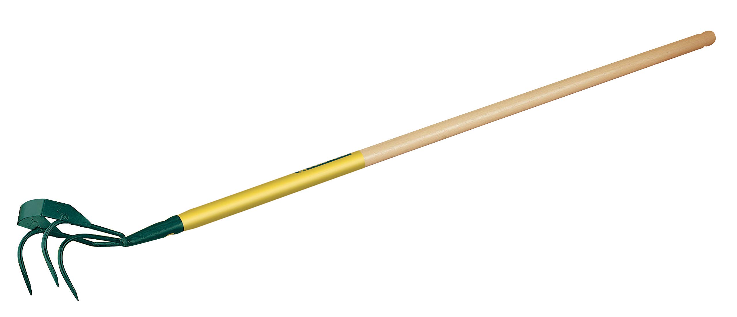 leborgne-griffe-piocheuse-3-dents-spatul-es-avec-grattoir-manche-bois-extra-long image 1
