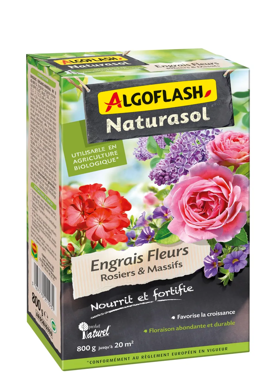 algoflash-naturasol-engrais-rosiers-et-plantes-fleuries-800-g image 1