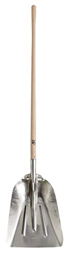 leborgne-pelle-aluminium-grand-mod-le-37-cm-manche-bois-130-cm image 2