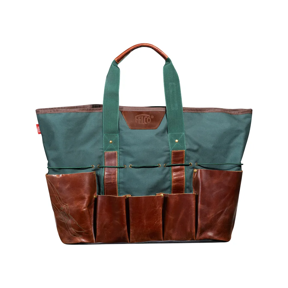 felco-481-sac-de-jardinage-toile-coton-et-cuir-porte-outils image 1