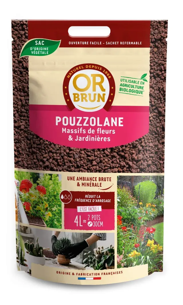 or-brun-pouzzolane-paillage-min-ral-4-litres image 1
