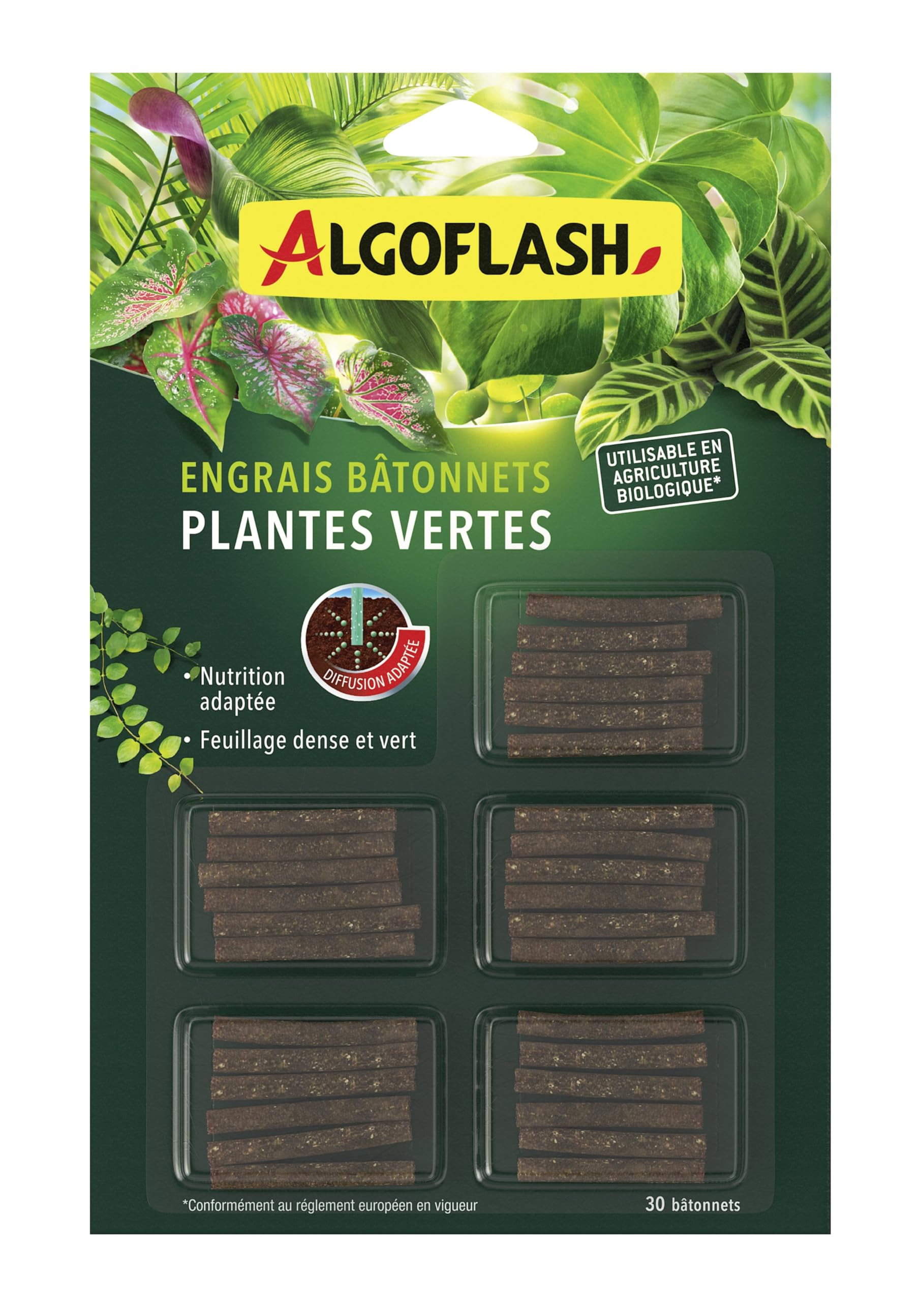 algoflash-engrais-b-tonnets-plantes-vertes-uab-30-b-tonnets image 1