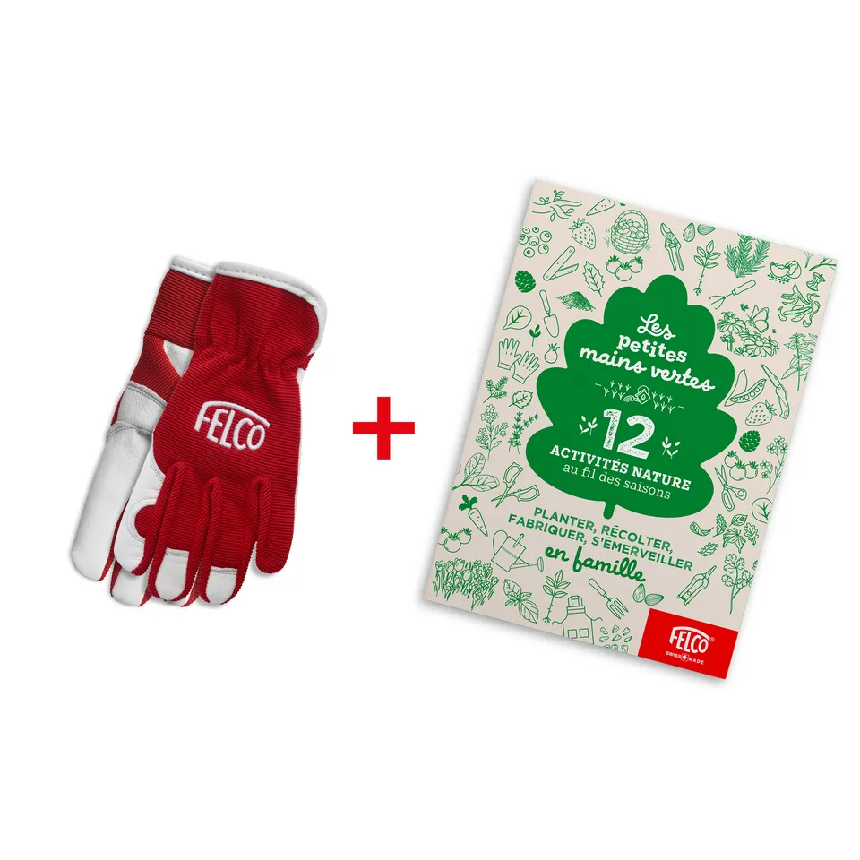 felco-kids-pack-gants-enfants-livre-les-petites-mains-vertes-de-fr-en image 1