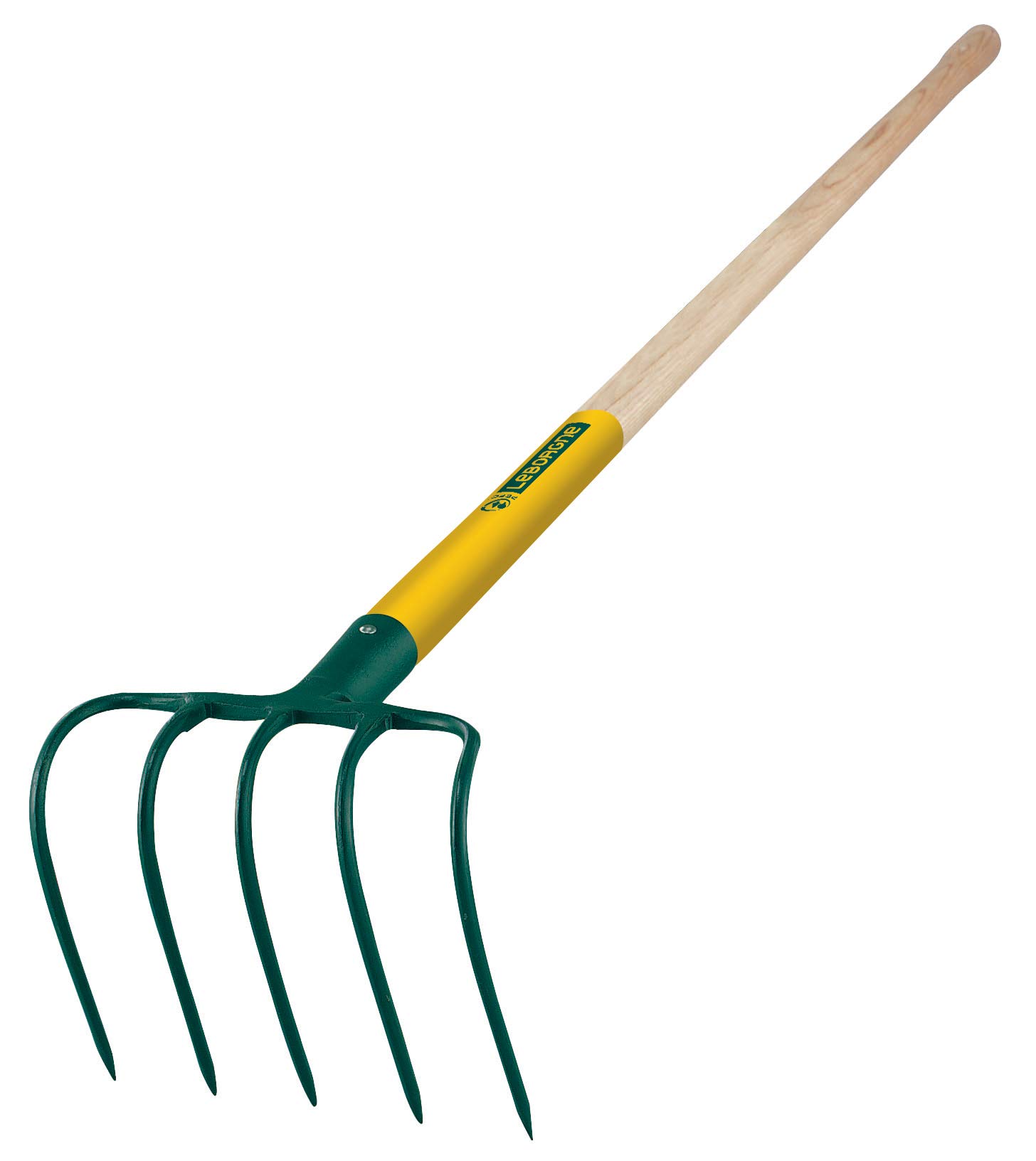 leborgne-croc-fumier-4-dents-forg-manche-compositube-130-cm image 3