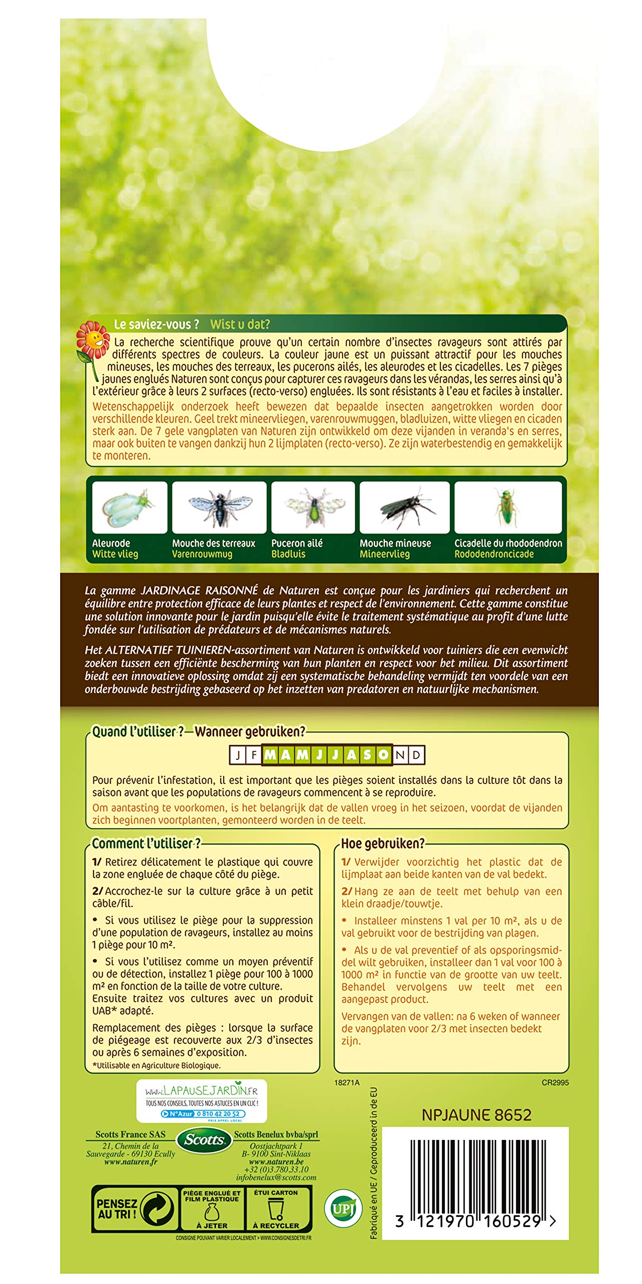 fertilig-ne-naturen-pi-ges-jaunes-englu-s-anti-insectes-volants-npjaune-x7 image 2