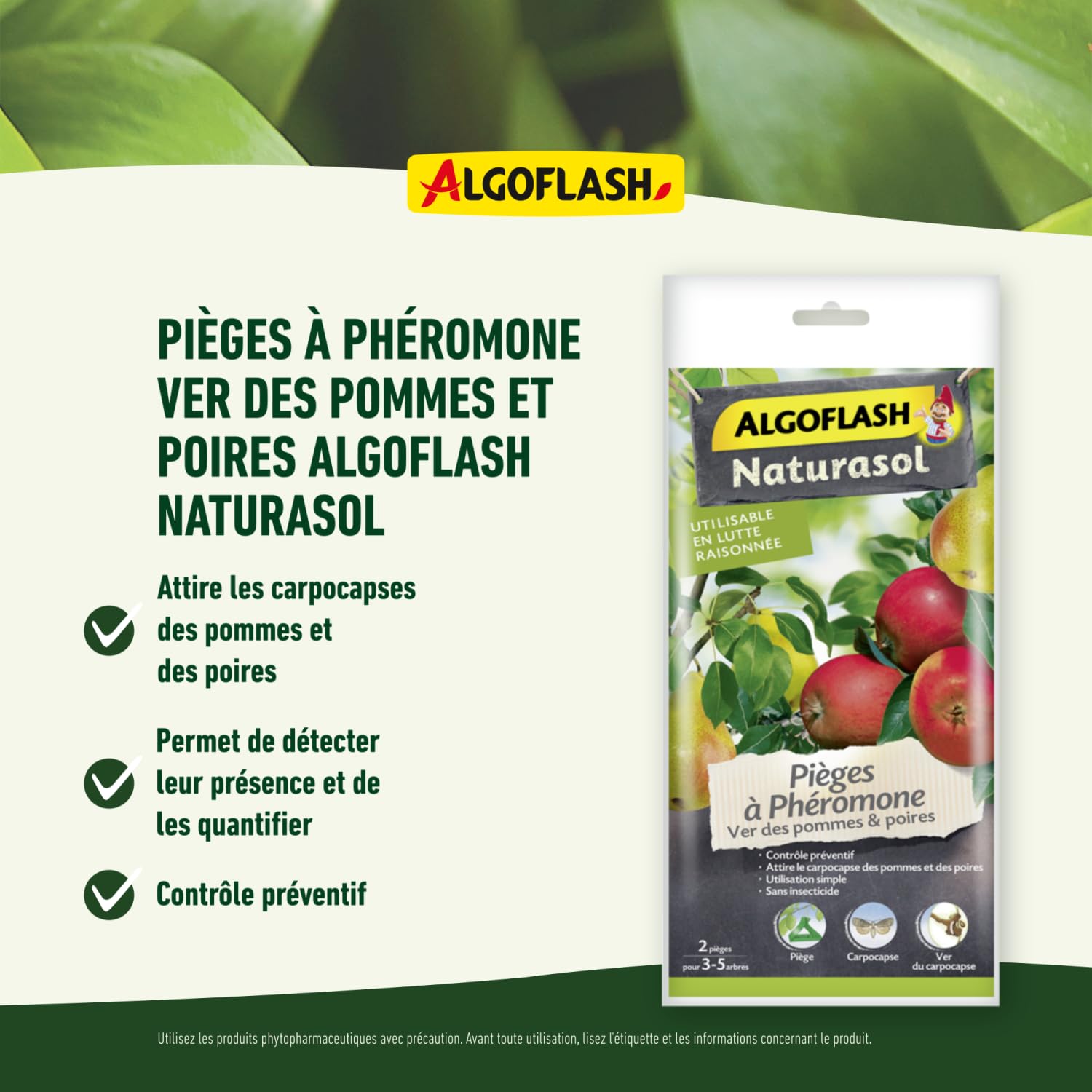 algoflash-naturasol-pi-ges-ph-romone-ver-des-pommes-et-poires-x2 image 2