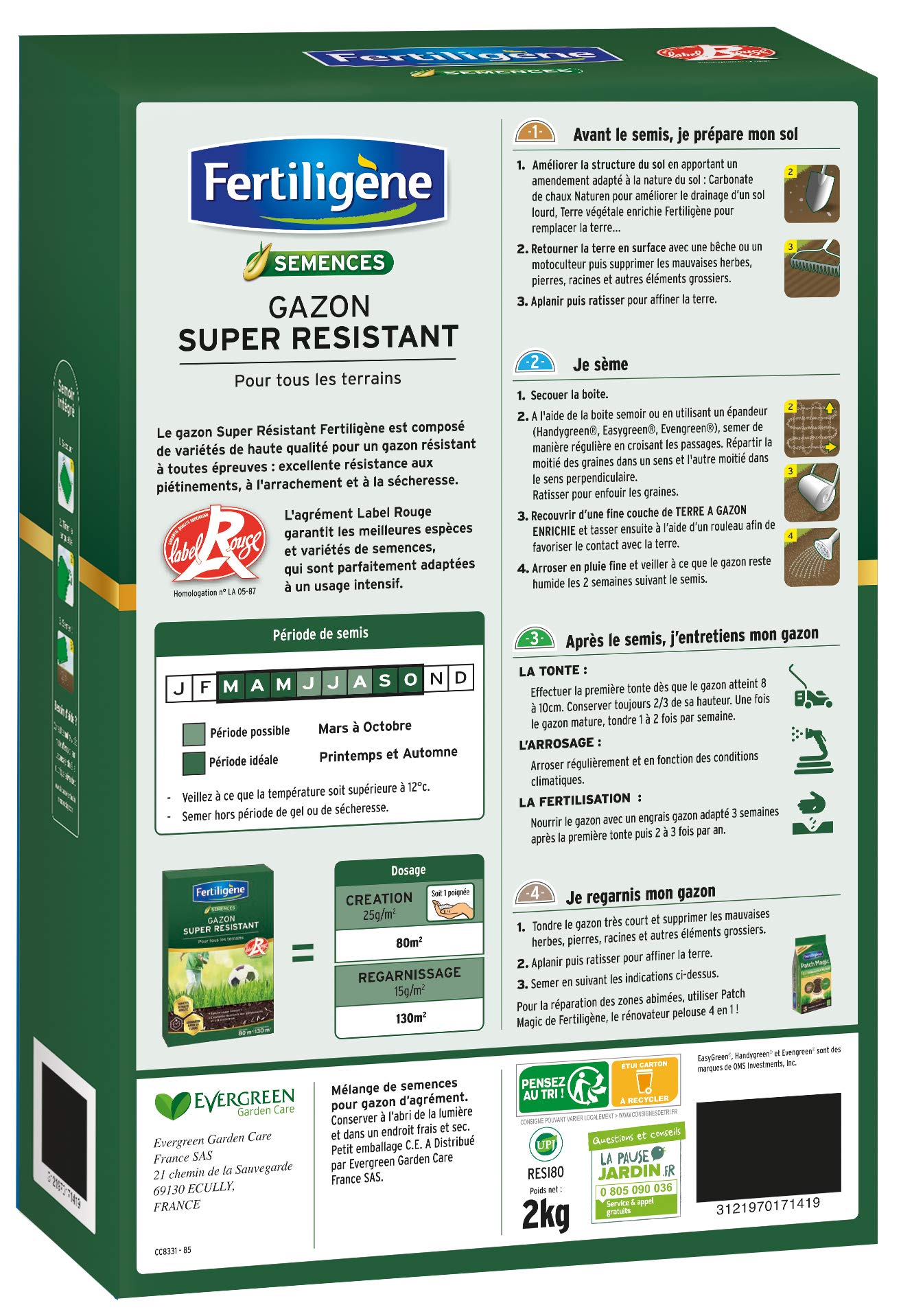 fertilig-ne-gazon-super-r-sistant-label-rouge-1-kg-40-m image 2