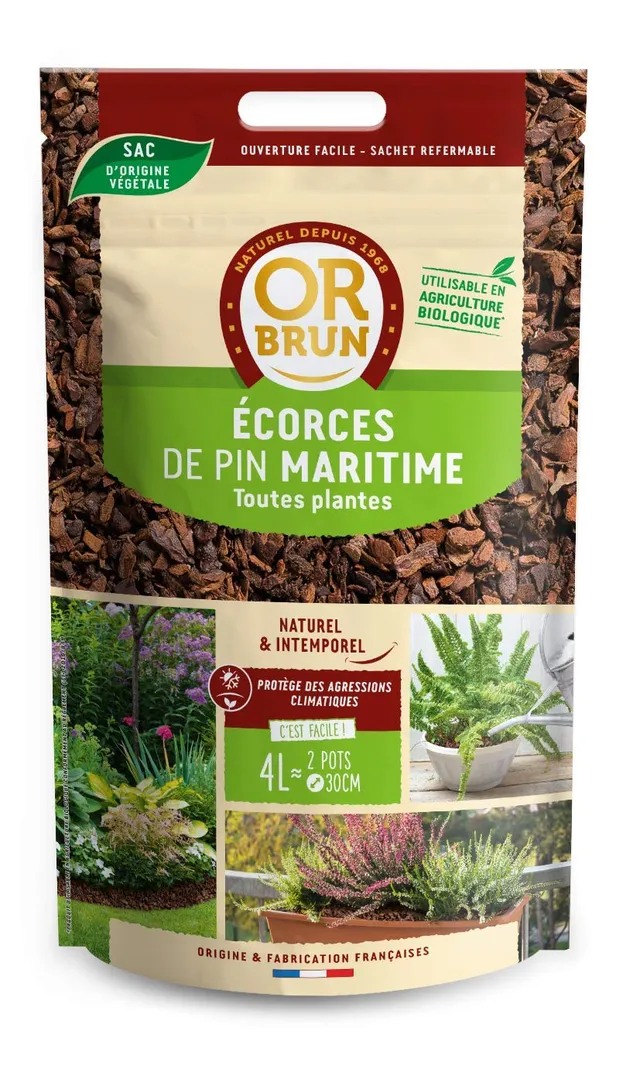or-brun-corces-de-pin-4l-paillage-prot-ge-climatique image 1