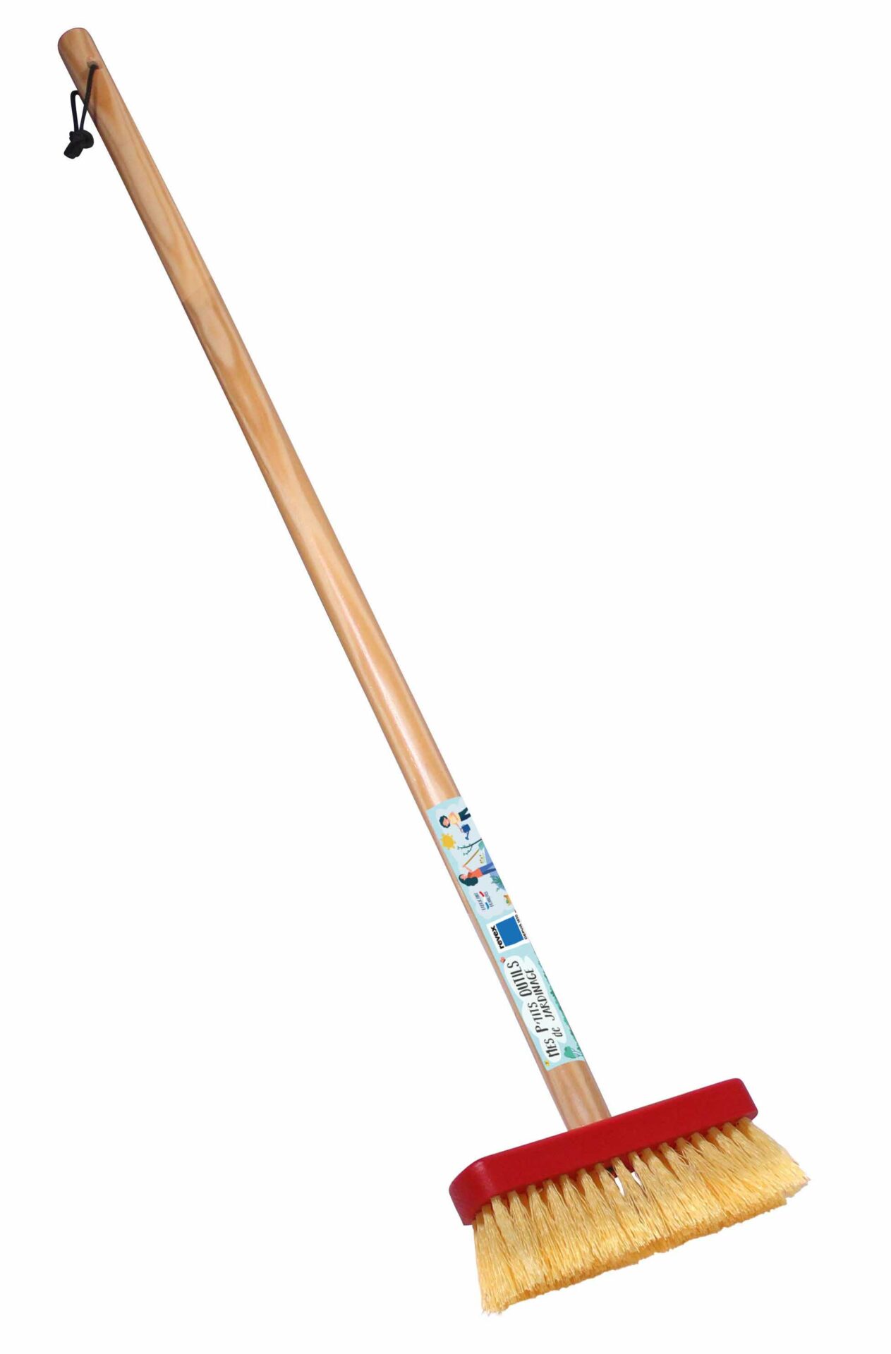 revex-balai-cantonnier-junior-jaune-balai-d-ext-rieur-enfant image 1