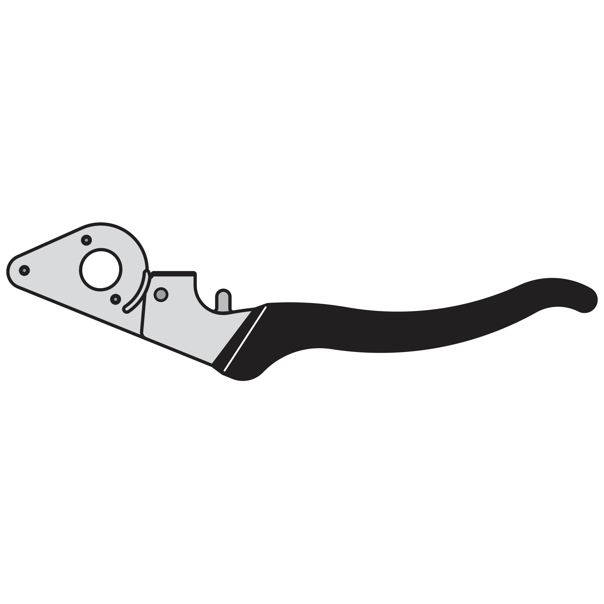 felco-51-1-ensemble-de-poign-e-complet-sans-lame image 1