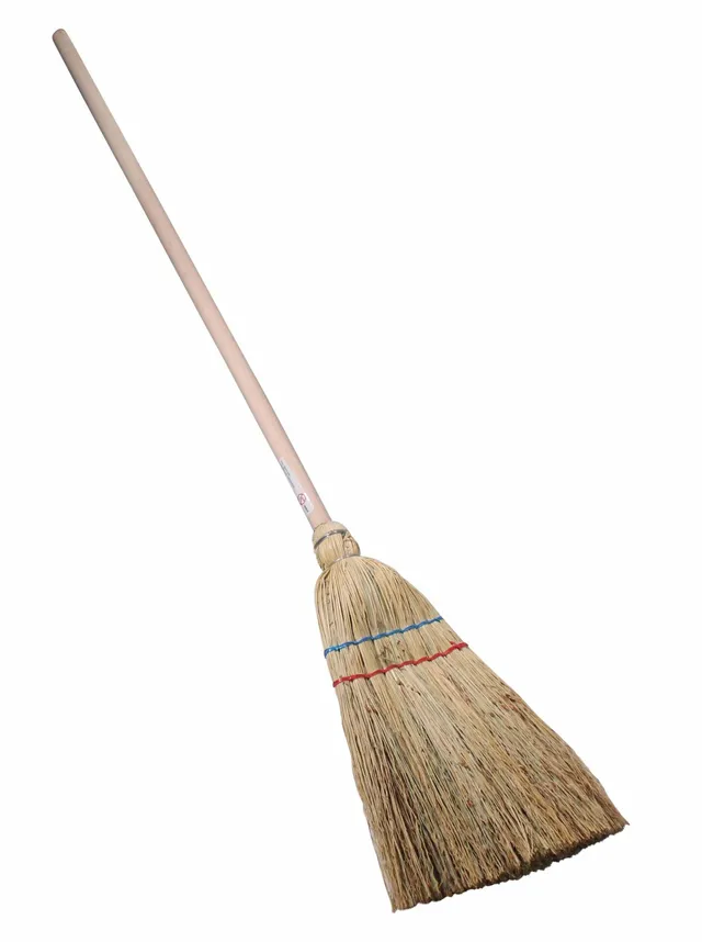revex-balai-paille-de-riz-junior-balai-d-enfant-pour-jardiner image 1