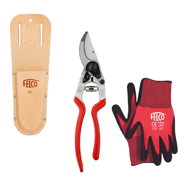 felco-the-essential-pack-xl-kit-s-cateur-felco-13-tui-cuir-923-aff-tage-gants image 1