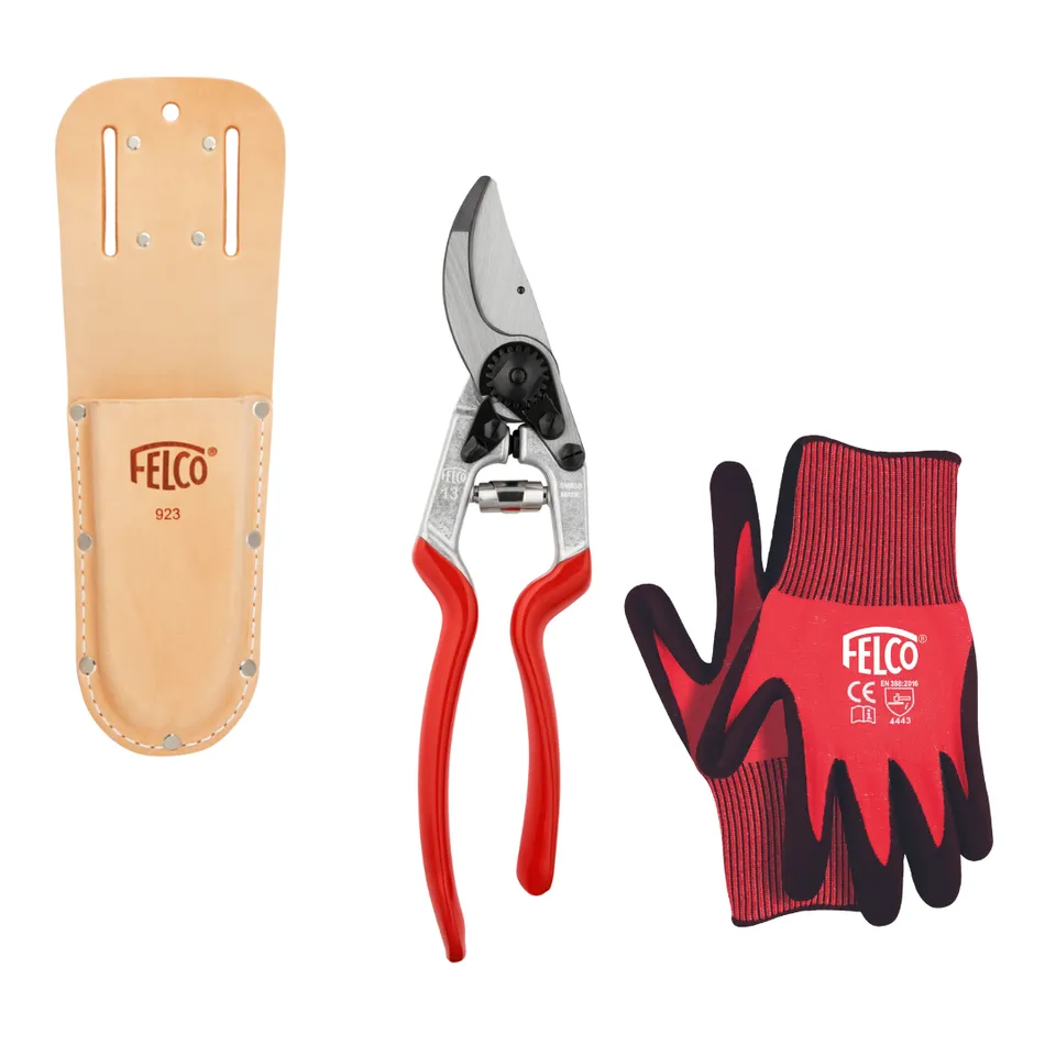 felco-the-essential-pack-xl-kit-s-cateur-felco-13-tui-cuir-923-aff-tage-gants image 1