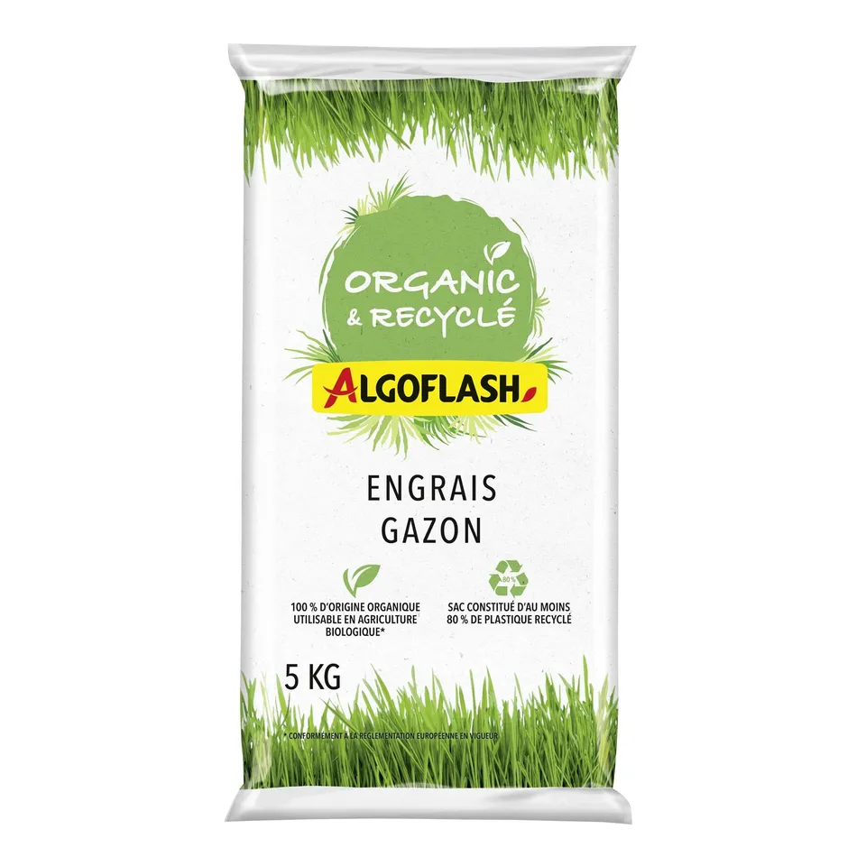 algoflash-organic-recycl-engrais-gazon-uab-5-kg-agazrecy5 image 1