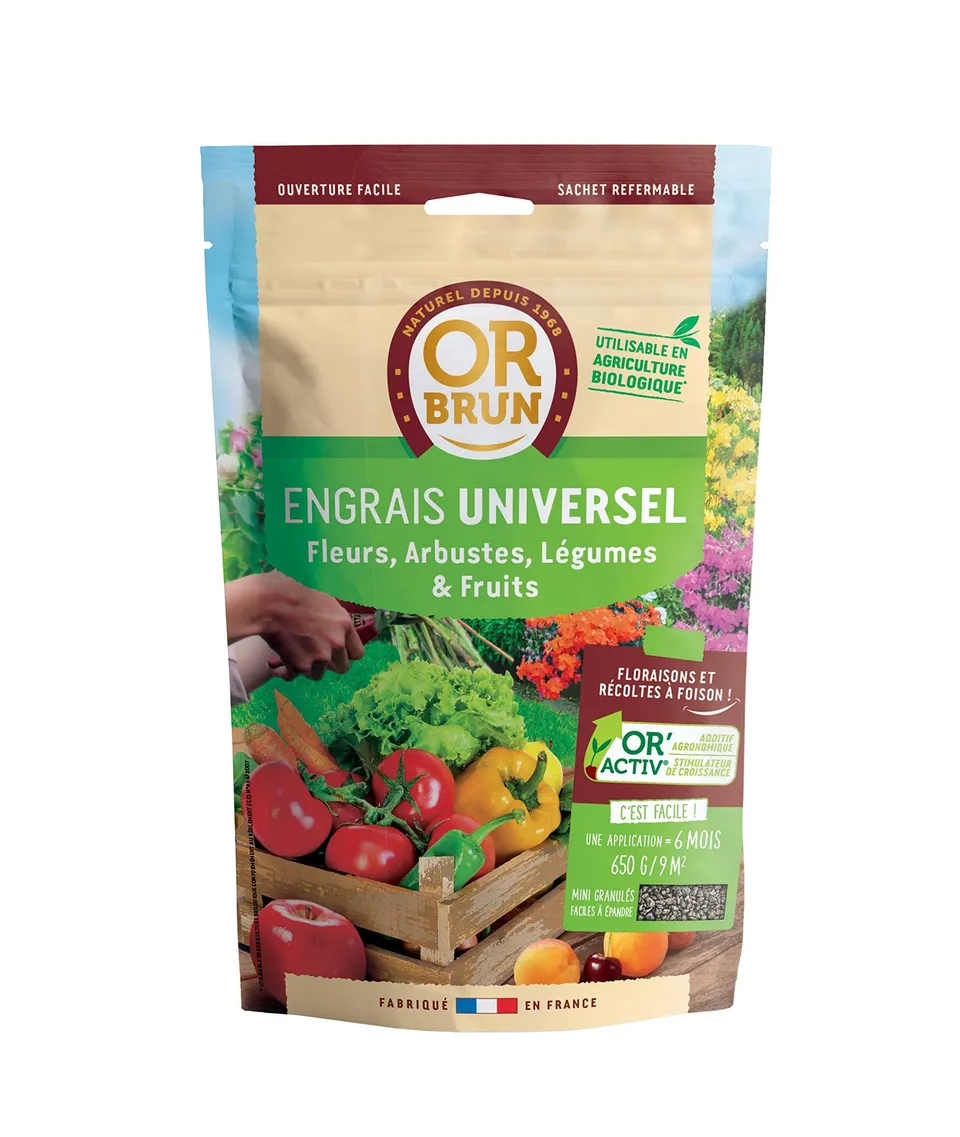 or-brun-or-activ-engrais-universel-granul-s-uab-sachet-650-g image 1