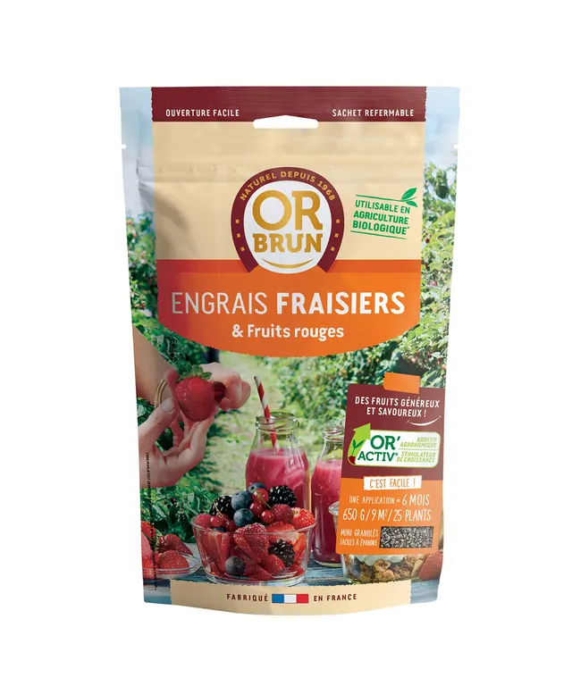or-brun-or-activ-engrais-fraisiers-uab-sachet-650-g image 1
