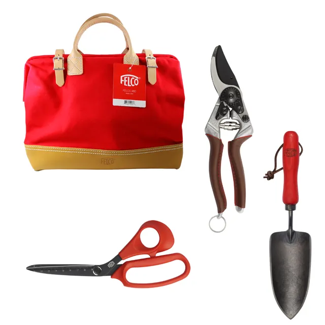 felco-lover-kit-s-cateur-felco-6-elite-cuir-lames-f-tech-noires image 1