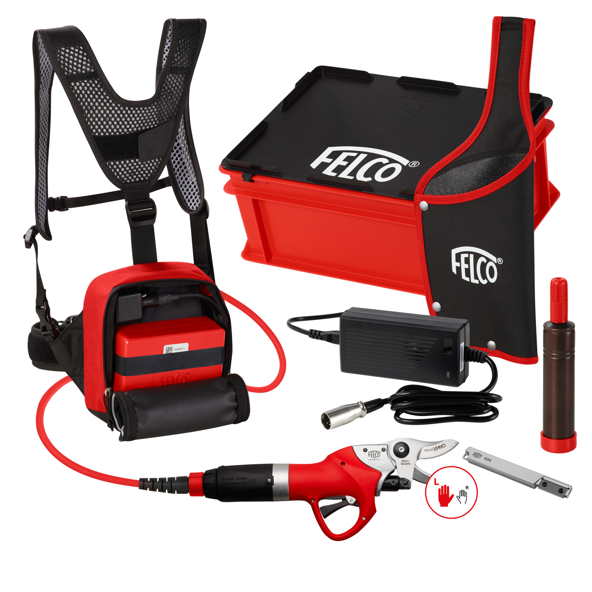 felco-802g-s-cateur-lectrique-ultra-rapide-pour-gaucher-30-mm image 1