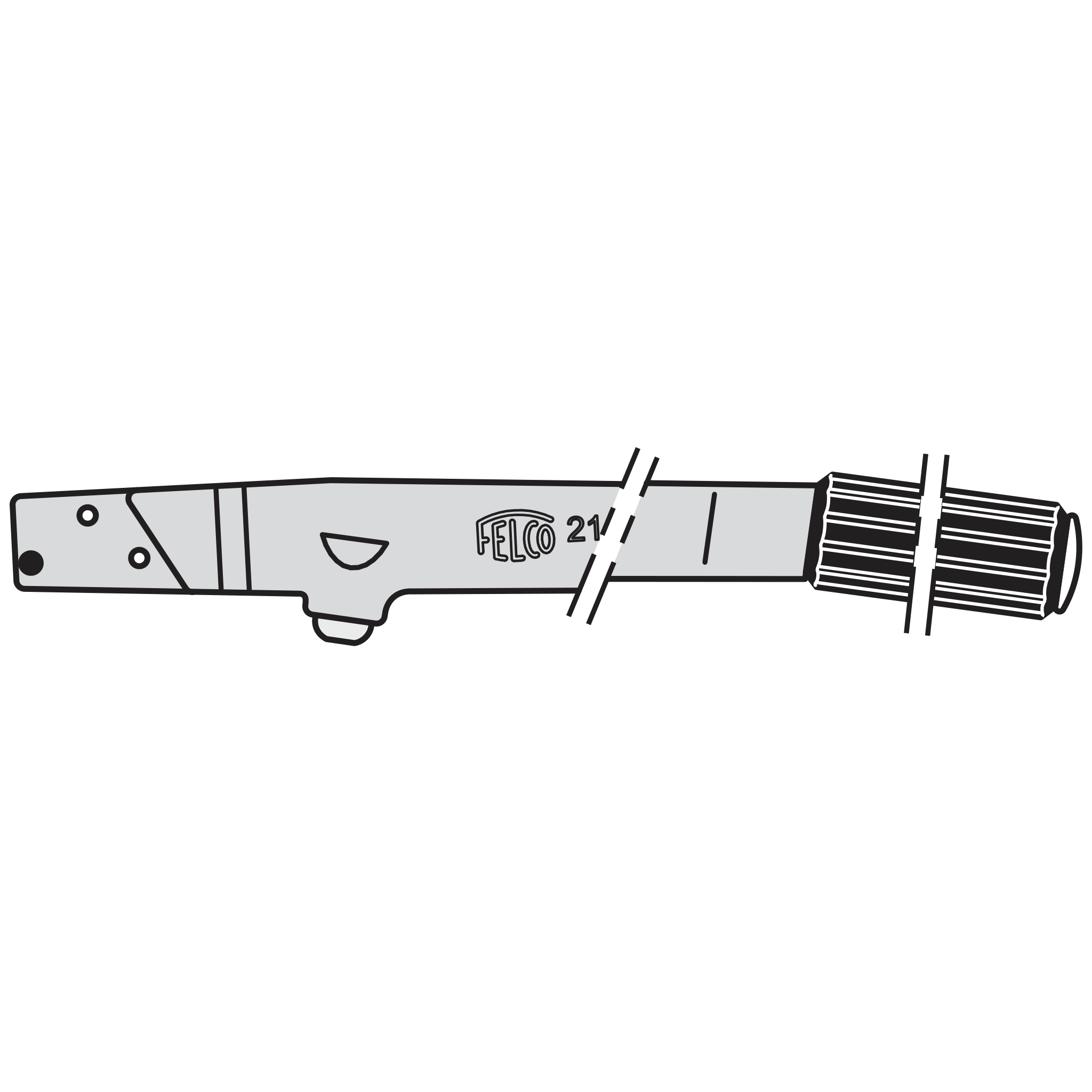 felco-21-1-jeu-de-poign-es-complet-pour-s-cateur image 1
