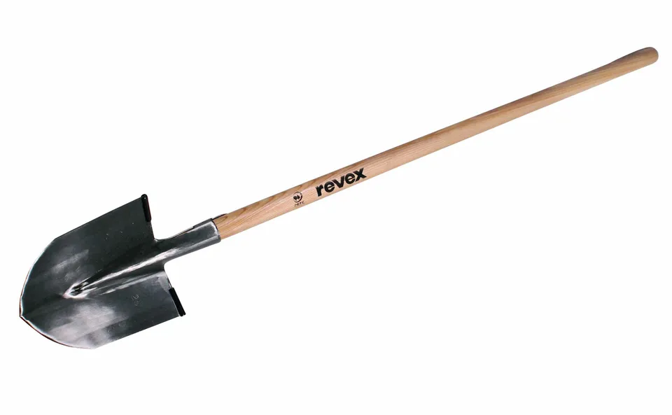 revex-louchet-vosges-pointu-poli-40-cm-louchet-forg-de-jardin image 1