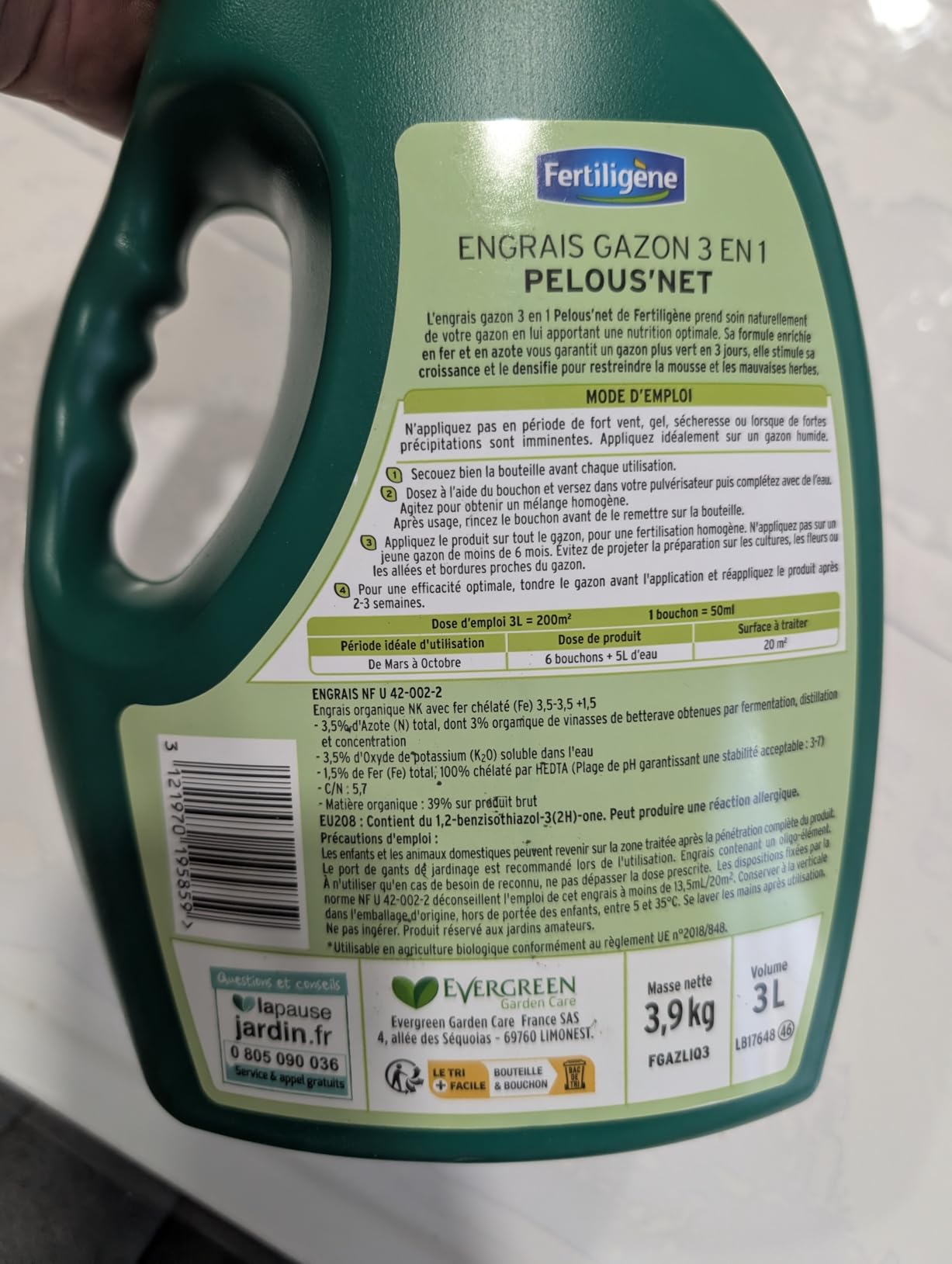 Vert oui, mauvaises herbes bof