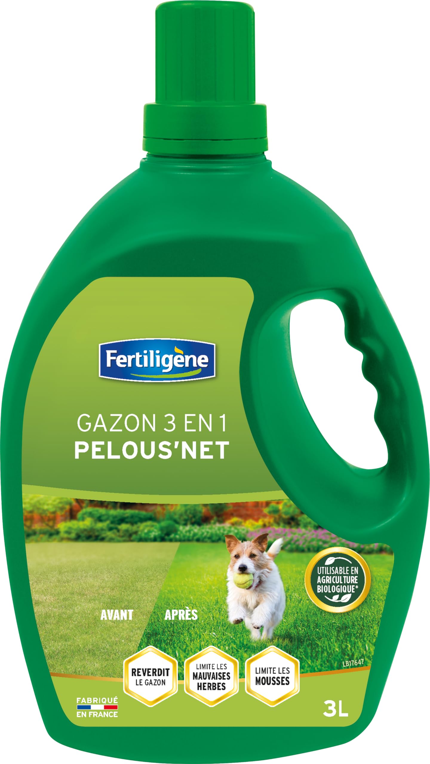 fertilig-ne-pelous-net-fgazliq3-engrais-gazon-liquide-3l image 1