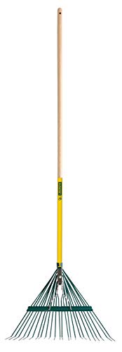 leborgne-duopro-balai-acier-renforc-fil-plat-24-dents-manche-bois-172-cm image 3